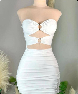 پیراهن زنانه دکلته حلقه ای(code:104)