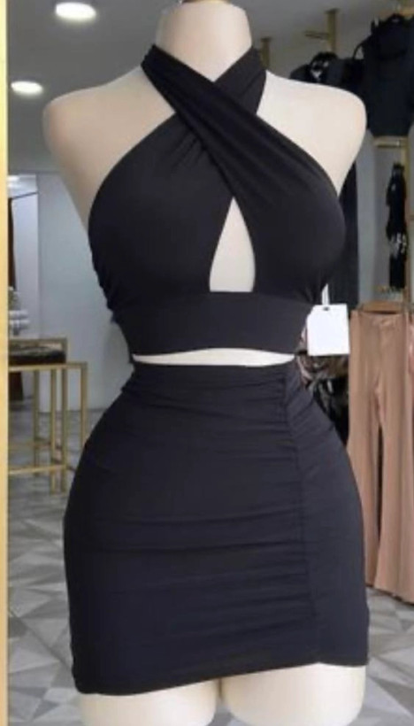 ست کراپ دامن