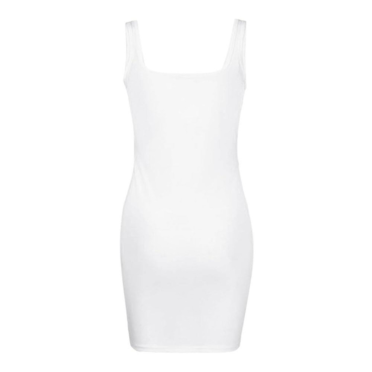 پیراهن کوتاه جذب زنانه سفید شیک و خاص برای مهمانی و استایل روزمره