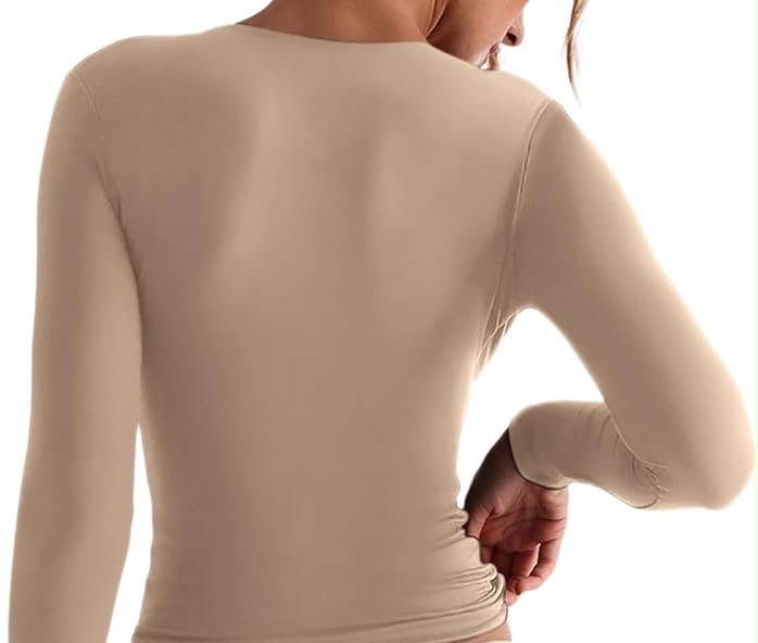 بلوز(تیشرت) زنانه جذب آستین بلند یقه زیپدار (۲۱۱۴)